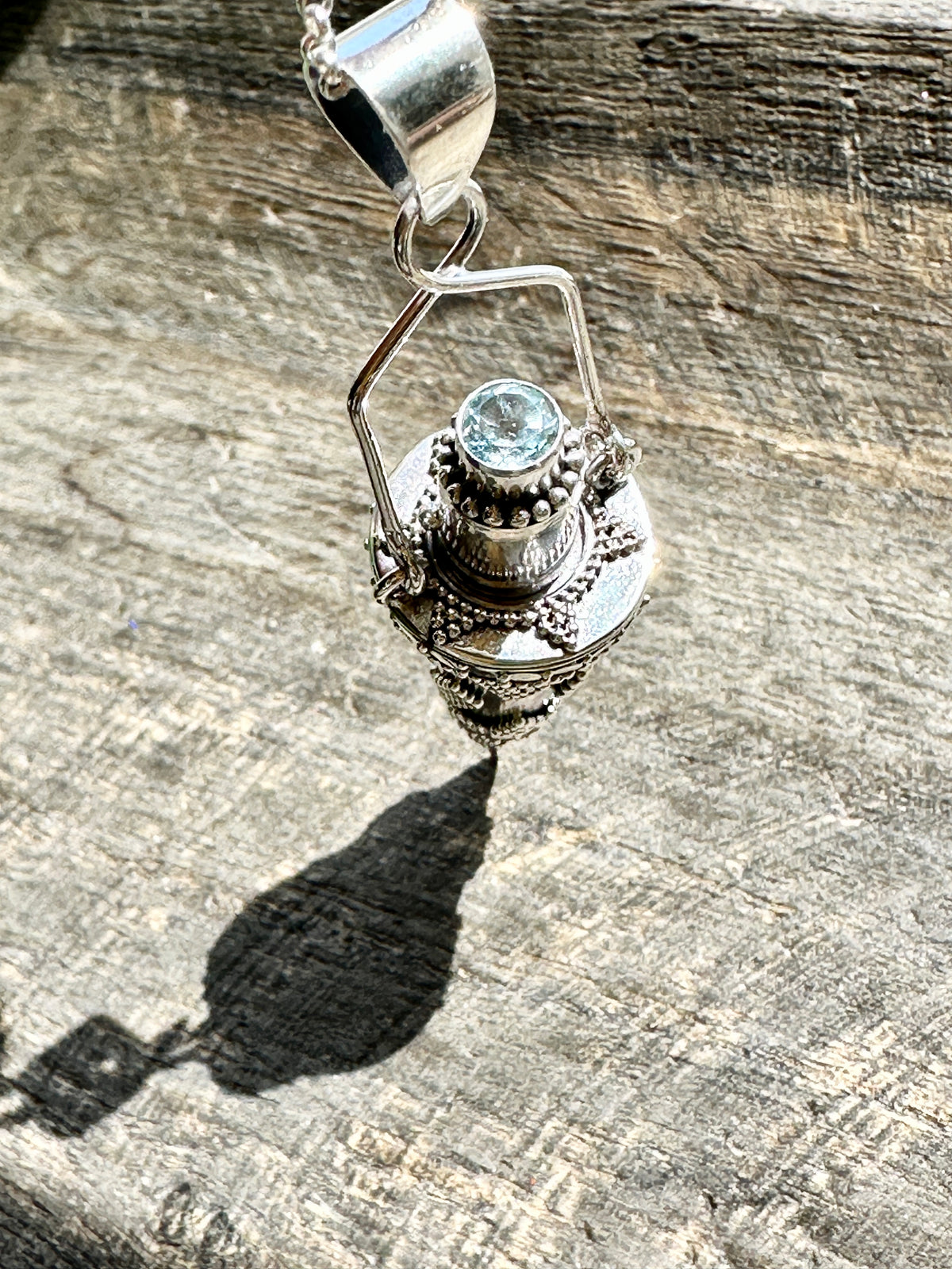 Mystic Vial Pendulum Necklace