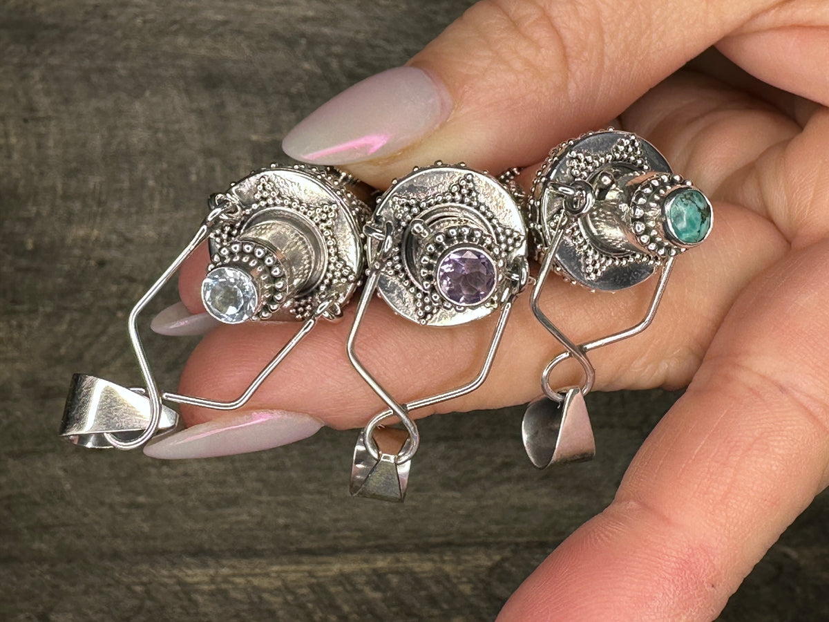 Mystic Vial Pendulum Necklace