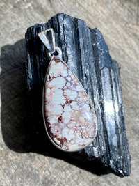 Wild Horse 925 Silver Handmade Pendant - Crystal Healing Meditation