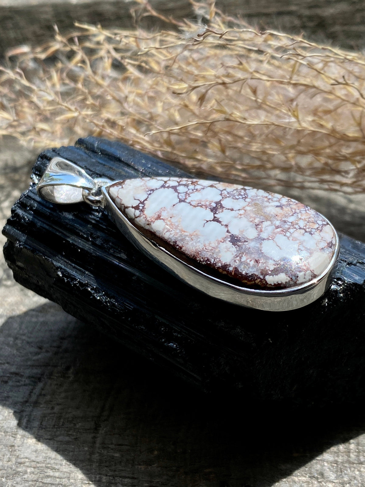 Wild Horse 925 Silver Handmade Pendant - Crystal Healing Meditation