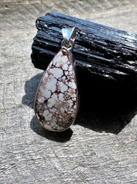 Wild Horse 925 Silver Handmade Pendant - Crystal Healing Meditation