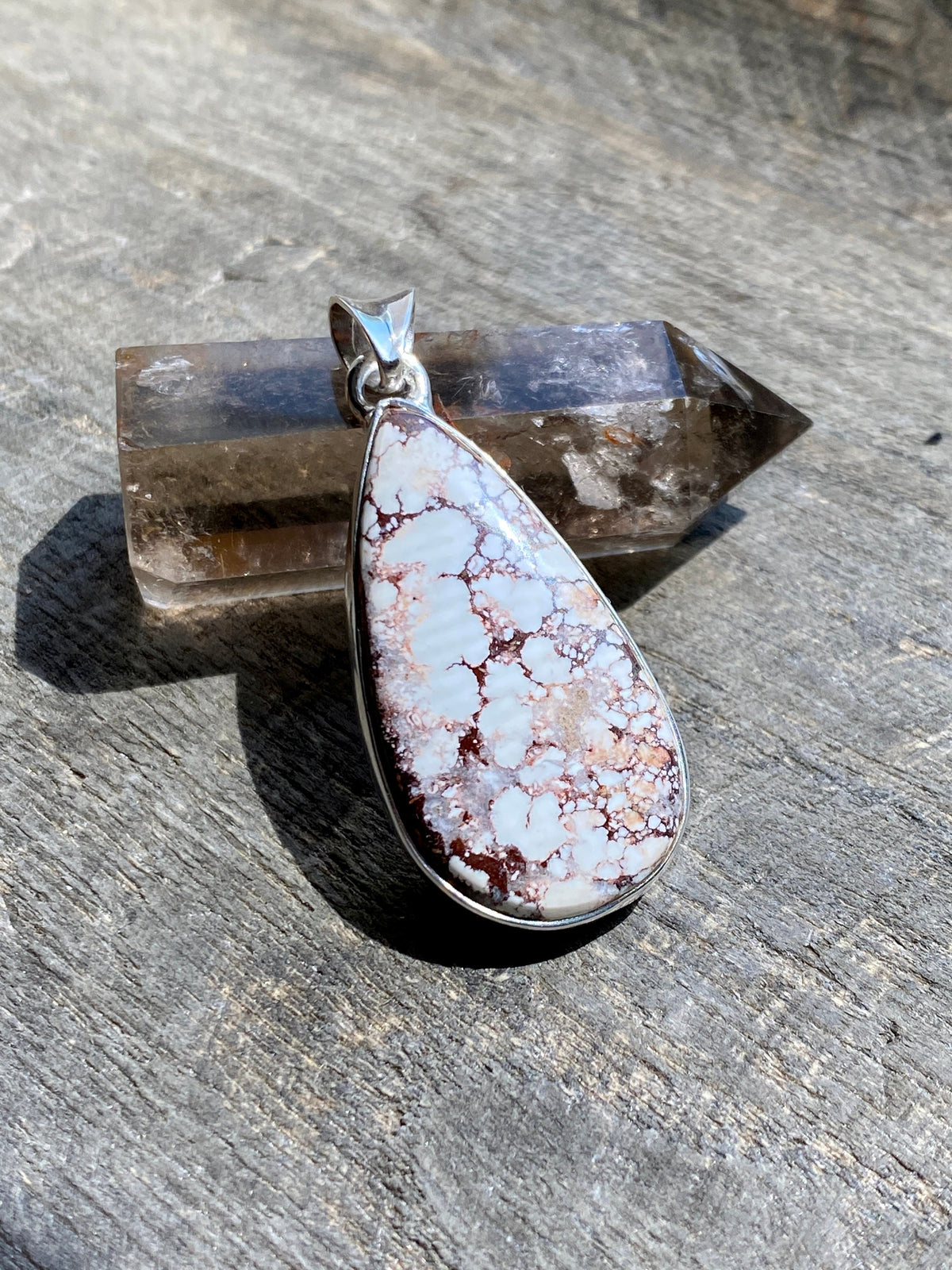 Wild Horse 925 Silver Handmade Pendant - Crystal Healing Meditation