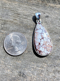 Wild Horse 925 Silver Handmade Pendant - Crystal Healing Meditation