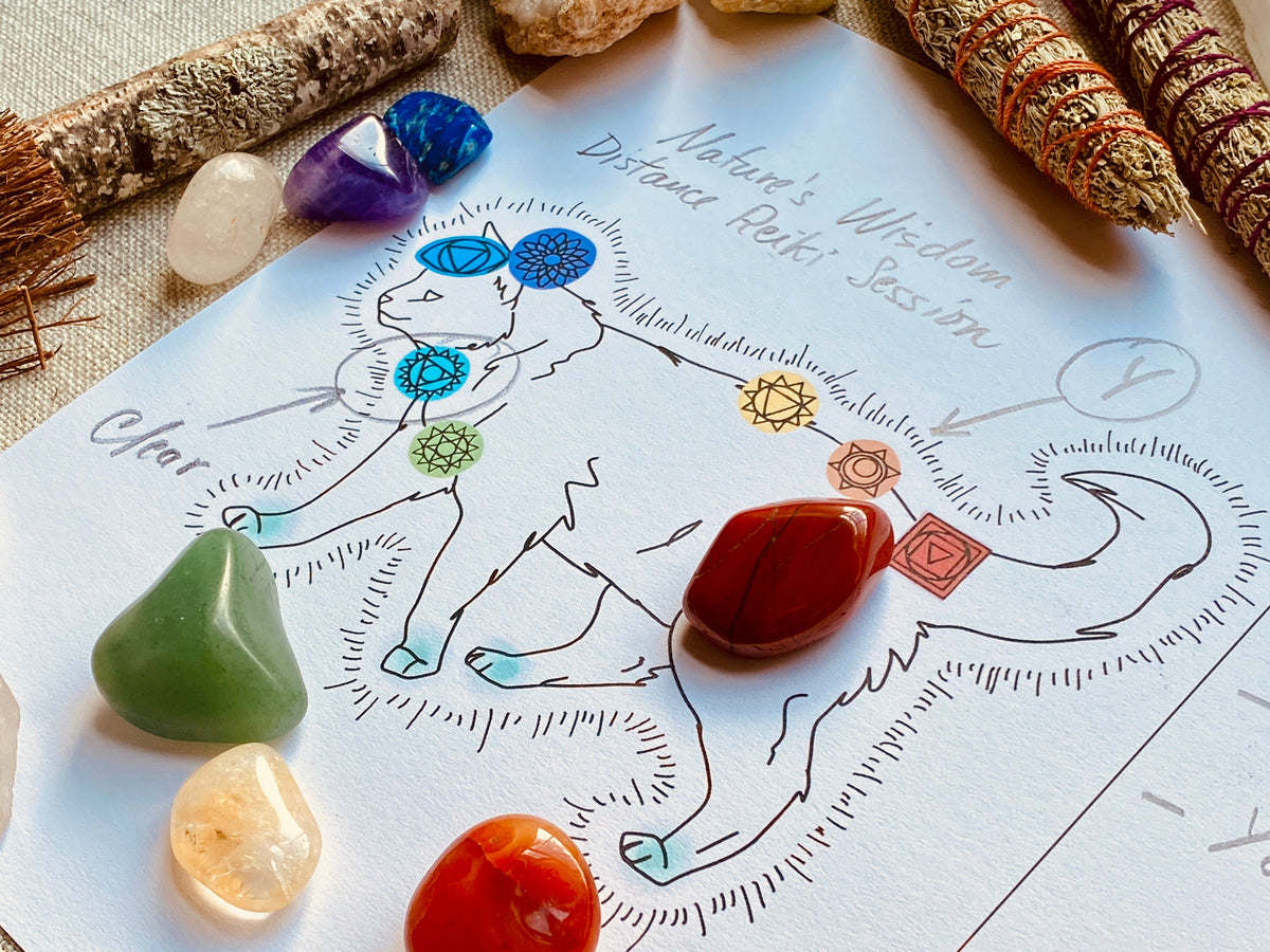 5 BUNDLE! Distance Reiki Chakra Healing Board Printable Template - Crystal Healing Meditation DIGITAL FILE