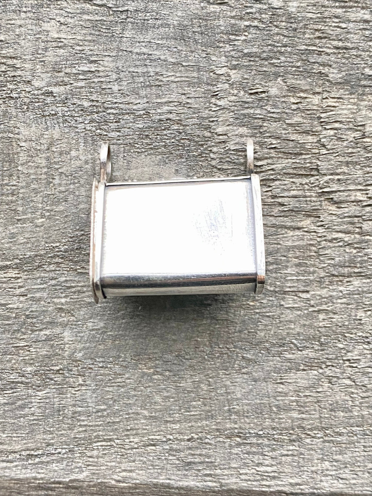 Rose Quartz Affirmation Prayer Box Locket 925 Silver Handmade Pendant - Crystal Healing Meditation