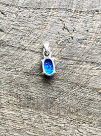 Fire Opal 925 Silver Handmade Pendant - Crystal Healing Meditation