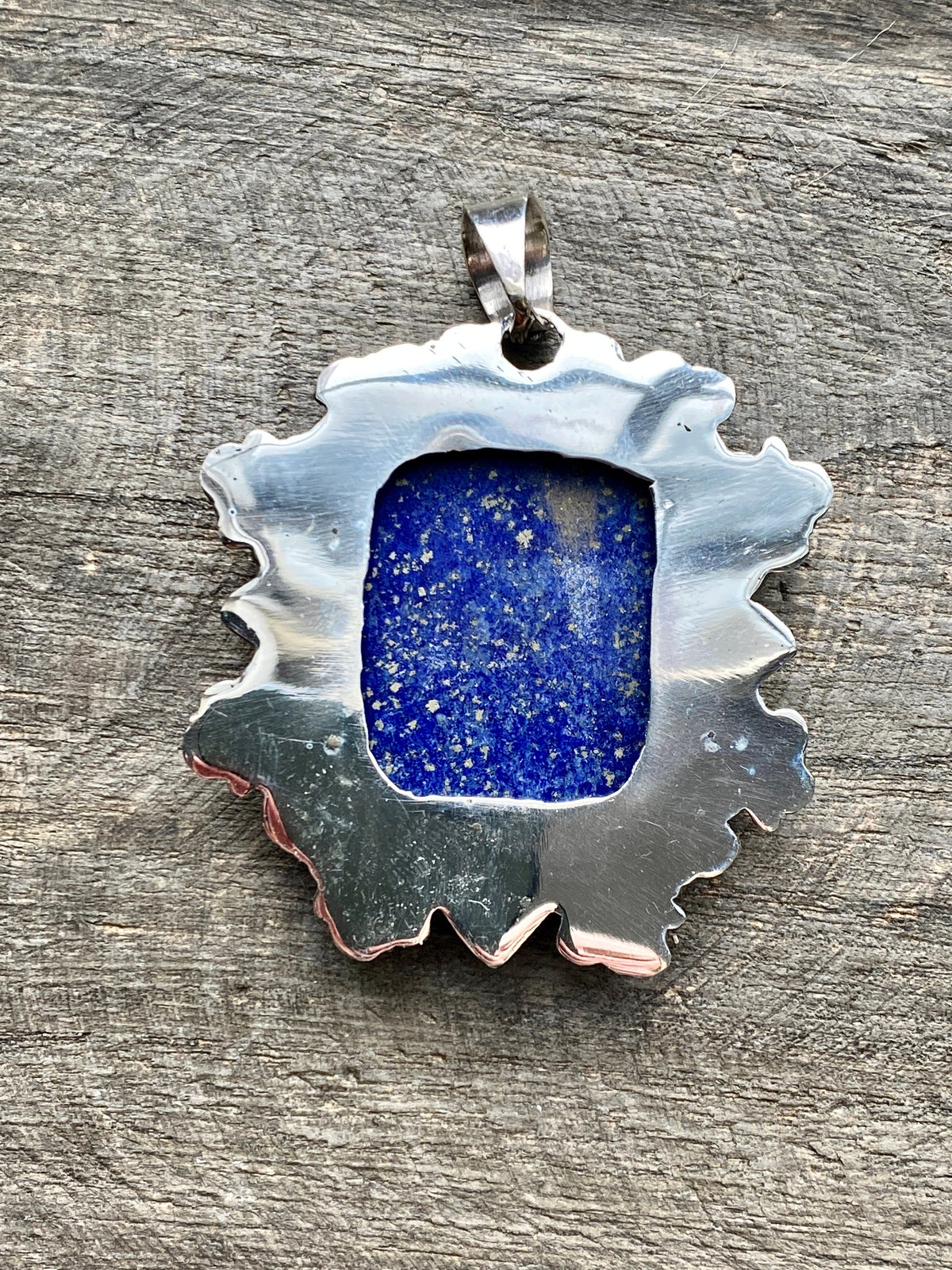 Filigree Lapis Lazuli 925 Silver Handmade Pendant - Crystal Healing Meditation - Crystal Healing Meditation