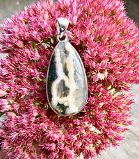 Ocean Jasper 925 Silver Pendant Handmade Sterling Silver Jewelry - Crystal Healing, Meditation